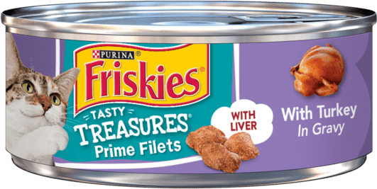 Friskies Tasty Treasures Prime Filets With Turkey In Gravy